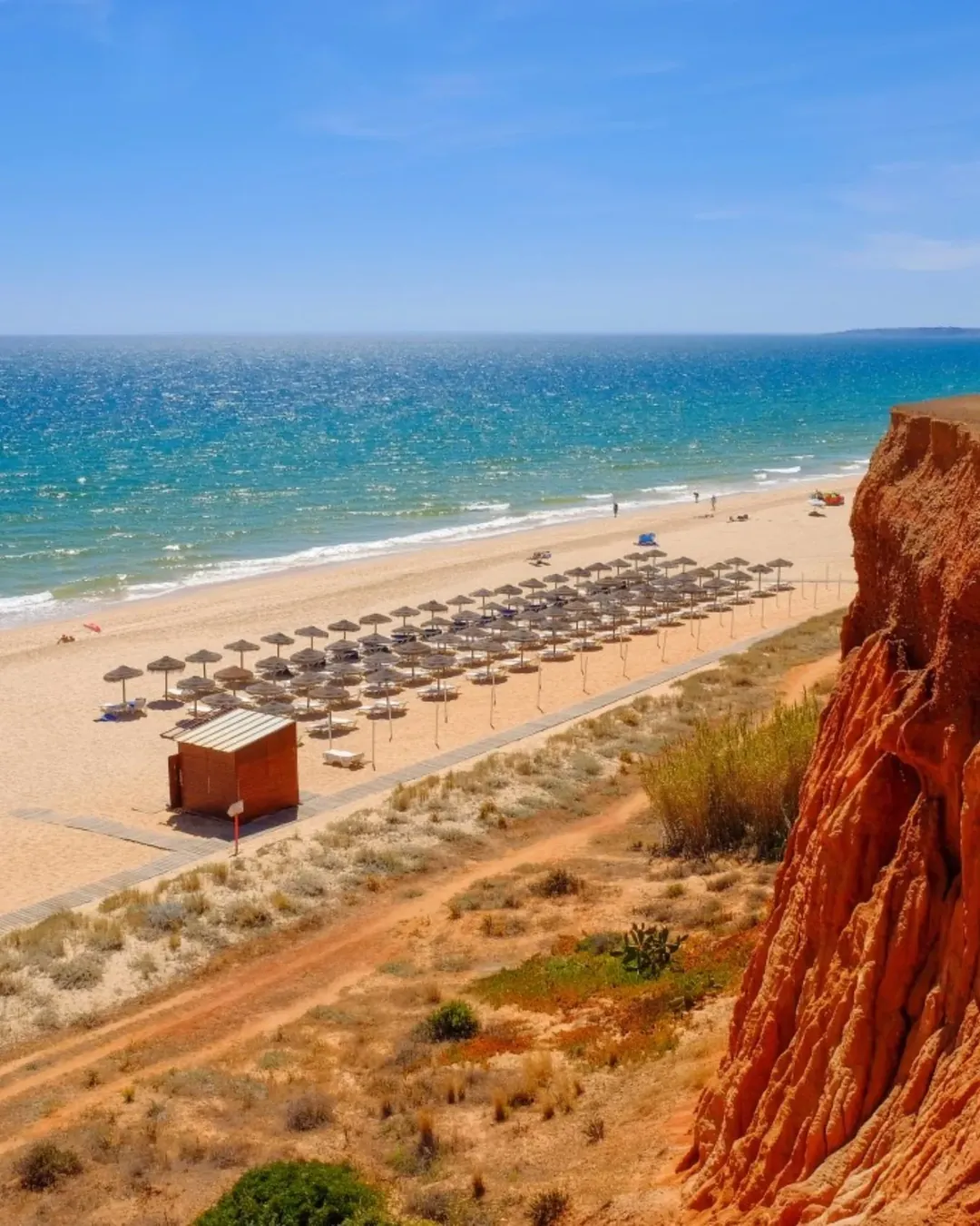 Algarve coast in December